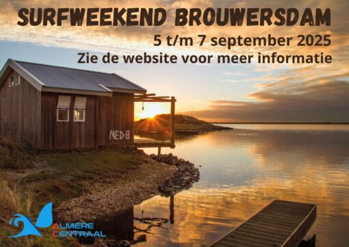 Impressie van het surfweekend 2025 te Brouwersdam.